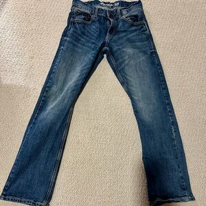 Wrangler retro slim boot men’s jeans.  30x32